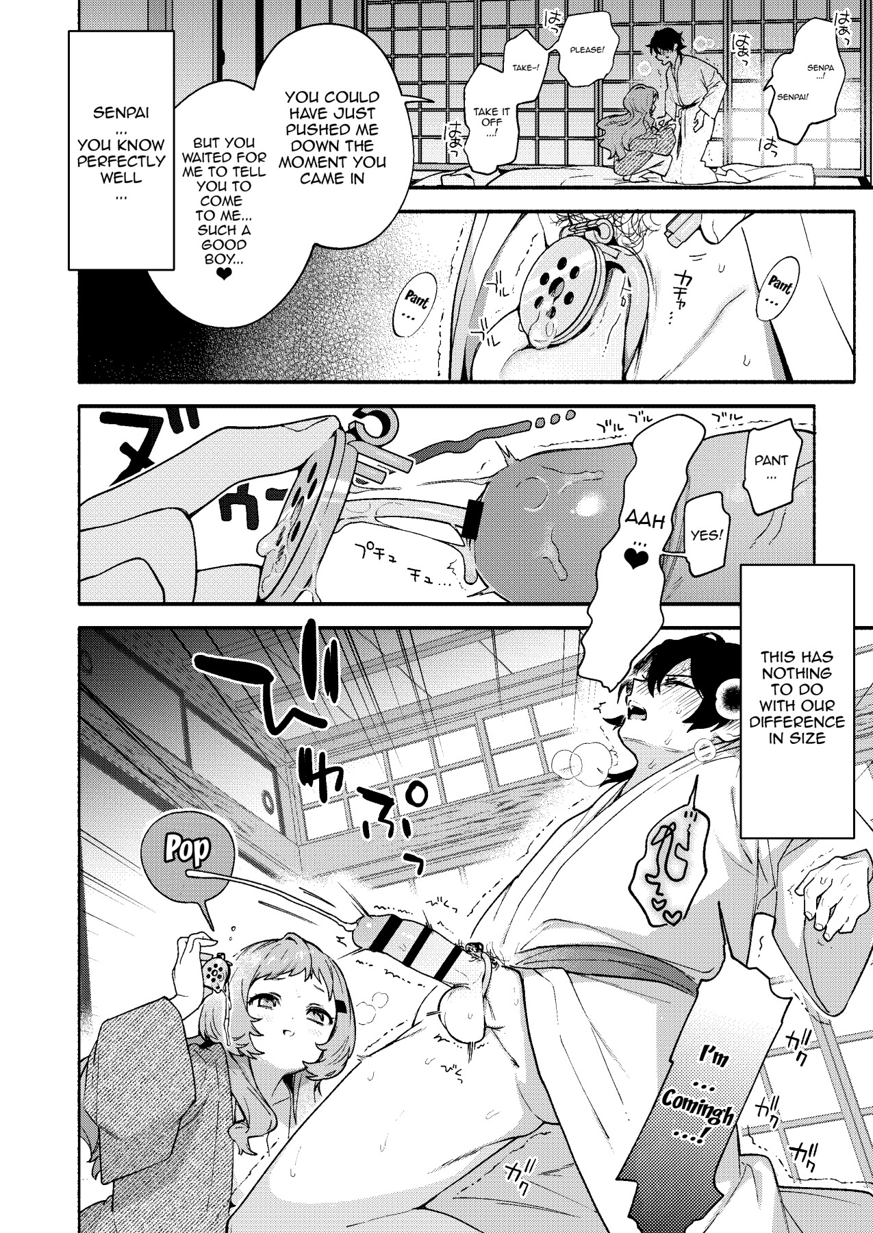 Hentai Manga Comic-Eaten By Mako-senpai ~Falling To A Tiny But Huge Sadist Senpai~-Read-29